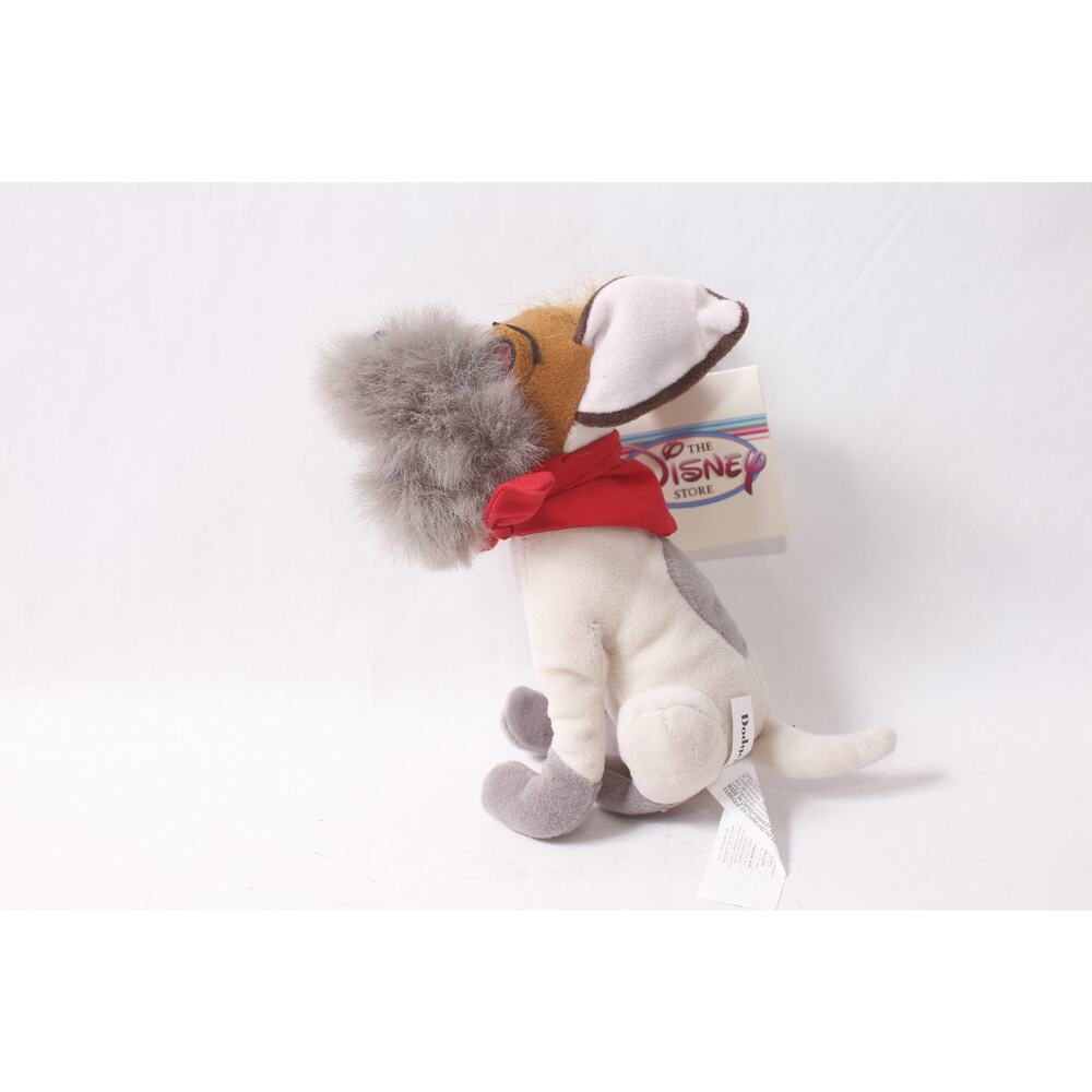 Disney Store Oliver & Company Dodger Plush Bean Bag ~ 260425-WH M-01-04